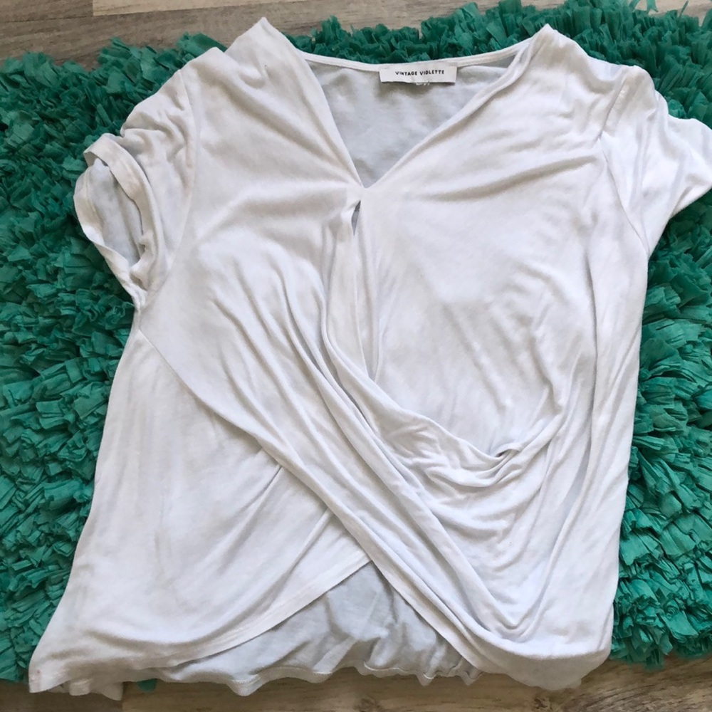 Vintage Violette top